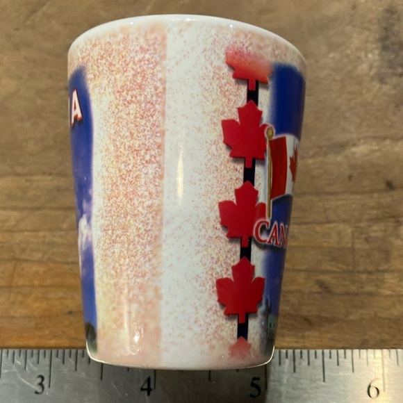 Collectible Ottawa Canada  Mountie  parliament building Shot Glass - Picture 3 of 7